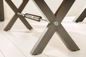 Banca Design Industrial Thor 180cm stejar salbatic