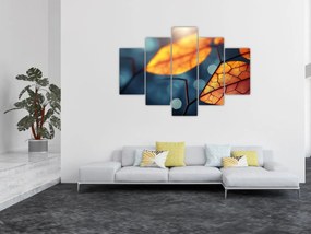 Tablou - Textura frunzelor (150x105 cm)