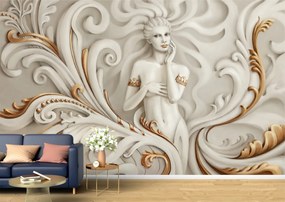 Tapet Premium Canvas - Medusa abstract