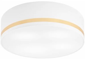 Plafonieră SIRJA STRIPE 4xE27/15W/230V d. 45 cm alb