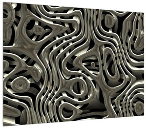 Tablou abstract modern (70x50 cm), în 40 de alte dimensiuni noi
