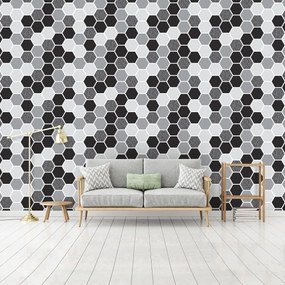 Fototapet - Hexagon mozaic (254x184 cm)