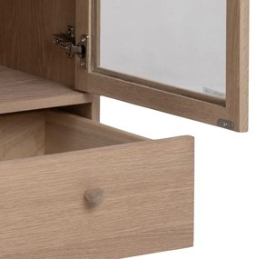 Vitrină în decor de stejar Actona Aston