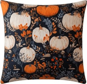 Husa pentru perna din microfibra MAGIC PUMPKIN 45x45 cm, colorat