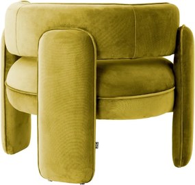Scaun modern design LUX Chaplin, Savona vintage green