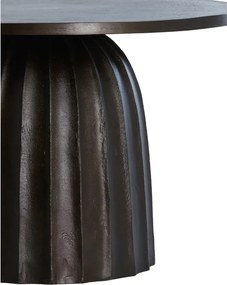 Măsuță auxiliară rotundă din metal ø 60 cm Veglia – Light &amp; Living