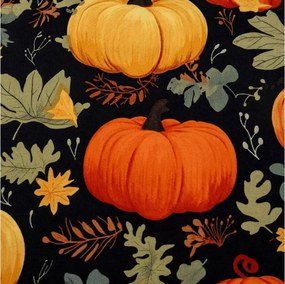 Cearsaf din microfibra ORANGE PUMPKINS colorat 180x200 cm