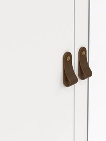 Șifonier alb cu oglindă 150x199x58 cm Madrid – Tvilum