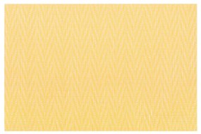 Suport pentru farfurie Tiseco Home Studio Chevron, 45 x 30 cm, galben