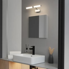 Brilagi - Aplica LED pentru oglindă de baie TUBEO LED/6W/230V, 40 cm, IP44, argintie