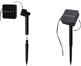 Paulmann 78896 - LED 0,3W IP44 bandă solară 3m 1,2V 1000 mAh