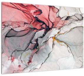 Tablou pe sticlă abstractie (70x50 cm)