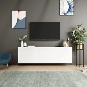 Comoda TV Moderna 150 X 44 X 31 White