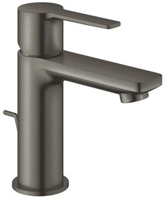 Baterie lavoar antracit mat Grohe Lineare, cu ventil pop-up, marime XS