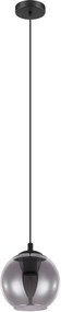EGLO Pendul ARISCANI negru 20/110 cm