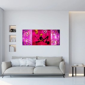 Tablou picturii istorice pe perete (120x50 cm)