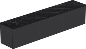 Comoda TV NEON ILLUMINATED, gri antracit, PAL melaminat, 160x32x35 cm