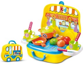 Buddy Toys BGP 2015 Valiză pentru copii Bucătărie,25 bucăți