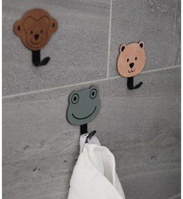 Cârlig maro autoadeziv din oțel Bear Nupo – LIND DNA