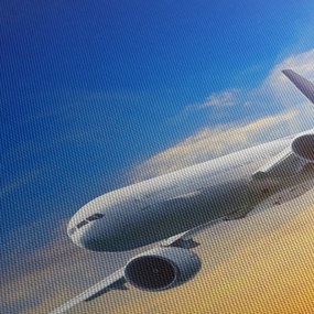 Tablou cu avion (150x105 cm)