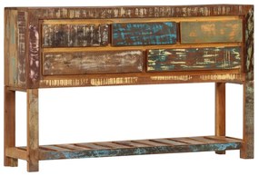 vidaXL Servantă, 120 x 30 x 75 cm, lemn masiv reciclat
