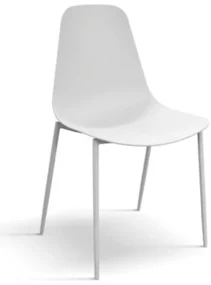 SCAUN SHAPE -POLIPROPILENA- HORECA - ALB