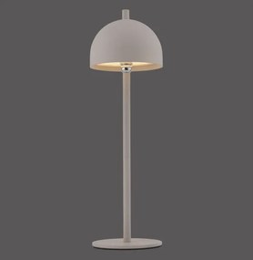 Schöner Wohnen 19244-39 - Lampă de masă LED BELLIS, dimabilă, 2,5W/5V, IP54, gri