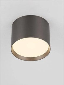 Spot LED aplicat diametru 12cm ZIAZA nickel negru, NVL-9695169