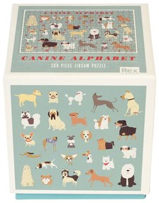 Puzzle pentru copii Rex London Canine Alfabet