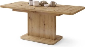 Mazzoni ASTON MINI-Z Stejar Artisan - MĂSUȚĂ DE CAFEA MODERNĂ EXTENSIBILĂ REGLABILĂ PE ÎNĂLȚIME MASĂ TRANSFORMABILĂ