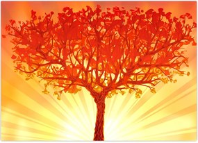 Tablou - Copac în lumina soarelui (70x50 cm)