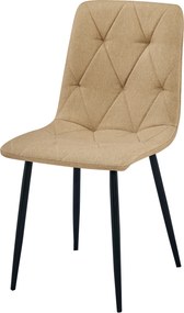 Scaun de masa LIBRA maro cu picioare negre