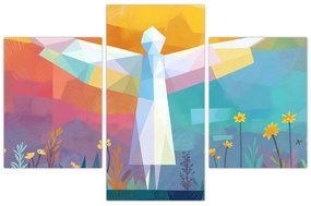 Tablou - Păzitorul florilor (90x60 cm)