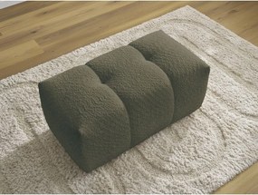 Taburet kaki cu tapițerie din țesătură bouclé Roxelane – Bobochic Paris