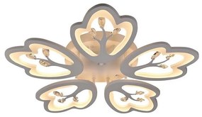 Lustră LED dimabilă aplicată LED/80W/230V 3000-6500K + telecomandă