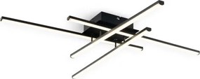 Brilagi - Plafonieră LED STRIPES LED/37W/230V neagră