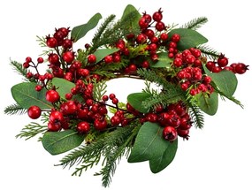 Coroană de Crăciun Fructe de Soc, 30 cm