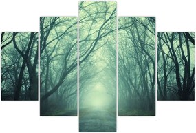 Tablou - Alee cu copaci (150x105 cm)