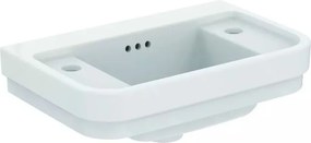 Lavoar suspendat Ideal Standard Atelier Calla alb lucios 50 cm cu 2 orificii baterie