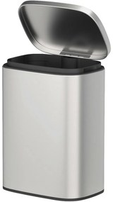 Wenko Coș de gunoi de perete Sare 5 l, inox