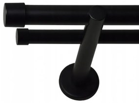 Galerie dubla DOP- dubla 25/19 - negru (Alege marime: 200 cm)