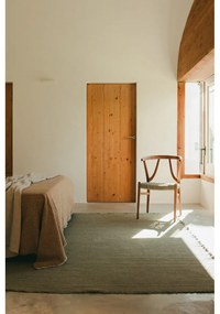 Pătură galben ocru din bumbac 130x180 cm Handloom – Lorena Canals