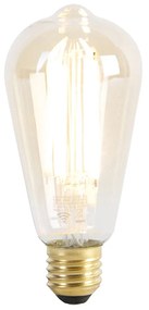 Lampă de exterior inteligentă în picioare neagră 80 cm cu Wifi ST64 - Charlois