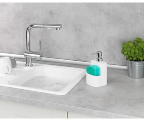 Dozator pentru săpun lichid Wenko Festival, alb