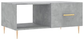 829200 vidaXL Măsuță de cafea, gri beton, 90x50x40 cm, lemn prelucrat