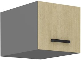 Dulap superior de bucătărie Scarmi 40 NAGU 36 1F (Antracit + Herringbone scandi). 1049749