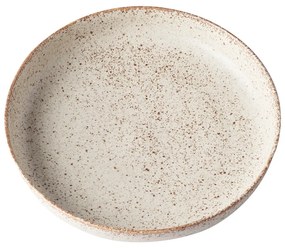 Farfurie bej adâncă din ceramică ø 20 cm Fade – MIJ