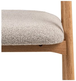 Scaun de dining bej/în culoare naturală Addi – Actona