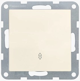 Intrerupator cap scara 10A, IP20, Bej, Panasonic Karre Plus 55