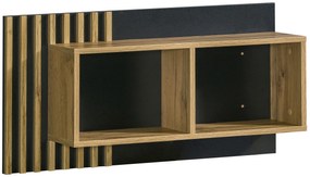 Raft typ LA11 Laticia (mat negru + stejar wotan). 1040637